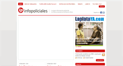 Desktop Screenshot of infopoliciales.com.ar